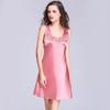 Ice Silk Lace Sleeveless Nightgown for Women - Sexy, Loose, Plus Size Pajamas