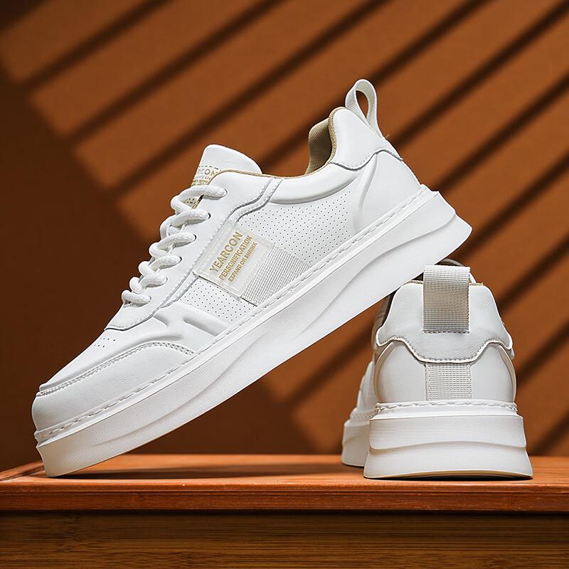 Yi Er Kang Men s Casual Breathable Height-Increasing Sneakers 41