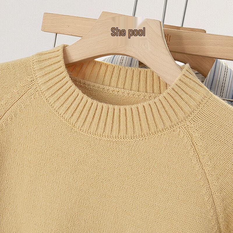 Shechi Women's Cartoon Embroidered Loose Fit Pullover Sweater