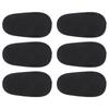 6Pcs Set Medium Black Glasses Eye Patch Cover Either Eye for Adults Kids Amblyopia Strabismus Correction