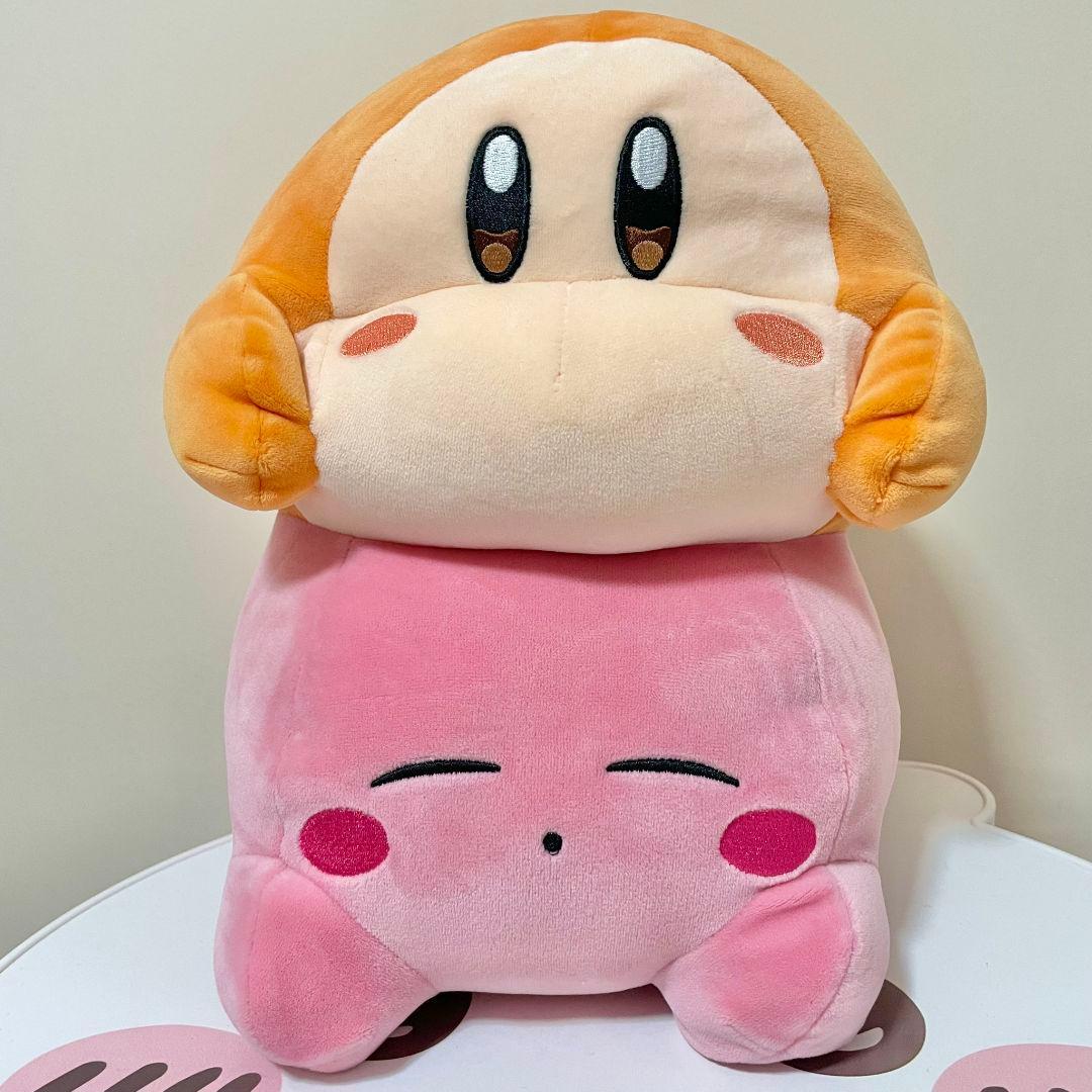 Kirby play with Waddle Dee Surprisingly BIG stuffed toy