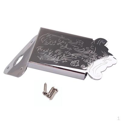 Mandolin Triangle Tailpiece Screw 6 Strings Box Guitar