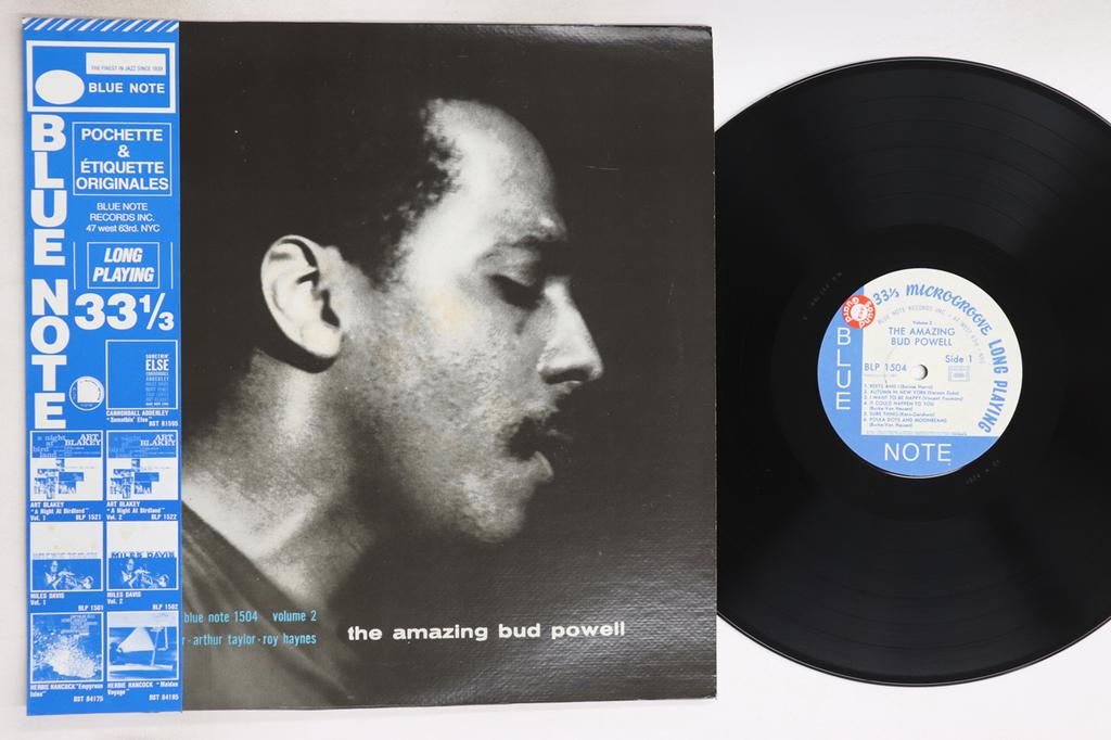 LP Record BUD POWELL - Amazing Bud Powell Vol.2 BLP1504 BLUE NOTE 1982 France Obi Jazz Used