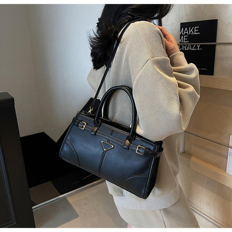 Retro Portable Small Square Bag Women's New Trendy Fashion Casual Shoulder Bag Versatile Texture Messenger Bag