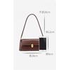 High-end Bag, Western Style Texture, Fashion Retro Baguette Underarm Bag, All-match One-shoulder Messenger Bag Trend