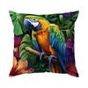 1pcs/4pcs Tropical Parrot Cushions Pillowcase Polyester Cushion Cover Throw Pillow Pillowcover Home Car Sofa Decor