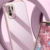 Oppo A94 5G Kılıf Lüks Kare Kaplama OPPO Reno 5Z Telefon Kılıfı Reno 6Z Darbeye Dayanıklı Silikon Arka Kapak CPH2211 CPH2237 Kılıf