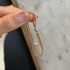 New in Simple Double Layer Dot Diamond Chain Exquisite Bracelet Charm Little Red Rope Bracelets for women Party  Gift