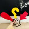 1/2/3/4/5Pcs Women Girls Headband Arrows Exclamation Mark Decor Elastic Hair Hoop Hair Accessory Weddings Parties Daily Wear