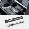 YAMHS1 1PCS M Power Performance Sticker Decal Car Decal Logo Badge For M 1 3 4 5 6 7 M3 M5 M6 X1 X3 Car Emblem Car Accessories