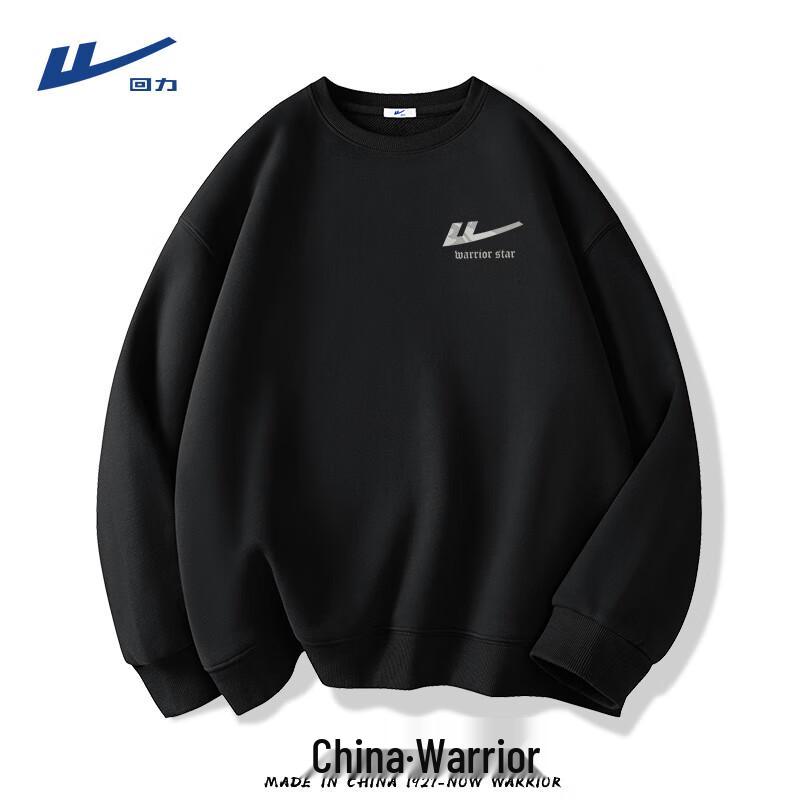 Warrior Men s Heavyweight Cotton Pullover Sweatshirt L