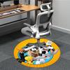 1pc Looney Tunes Office Round Area Rug, Under Office Chairs Bedroom Living Room Home Decor, Room Decoa1016168