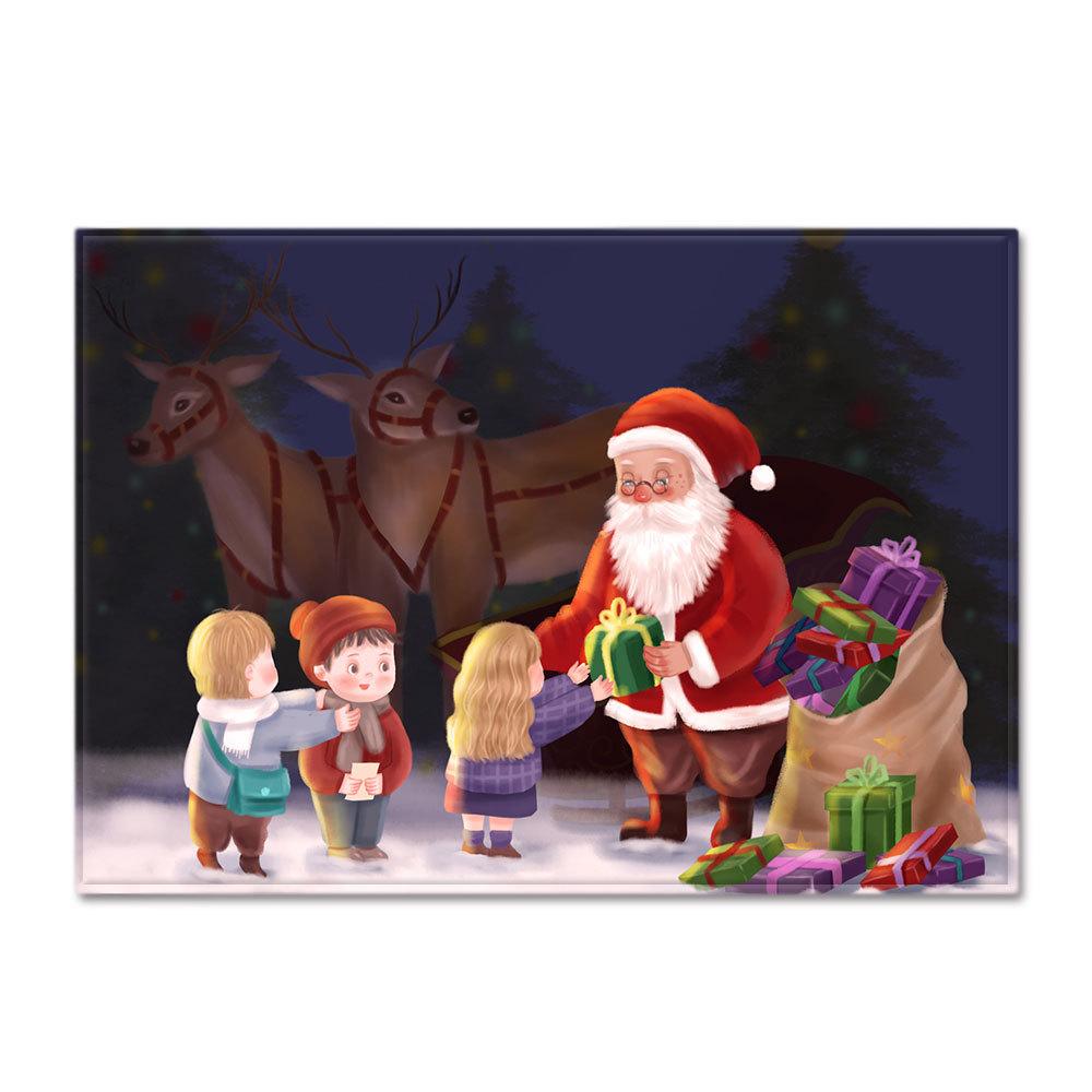 Christmas Living Room Floor Mat Bedroom Dining Room Carpet Carpet Doormat