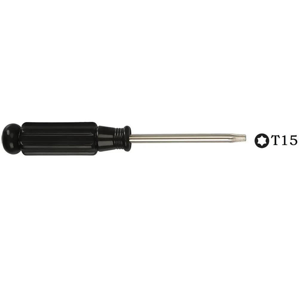 1pc Torx Head Screwdriver T15 T20 T25 T30 Six Lobe Torx Head Tamper Proof Security Screw Bolt Hole Screwdriver Hand Repair Tools