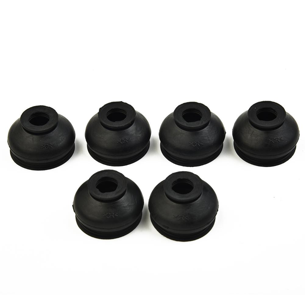 6pc Car Universal HQ Rubber Tie Rod End Ball Joint Dust Boots Car Internal Spare Parts Dust Cover Boot Gaiters