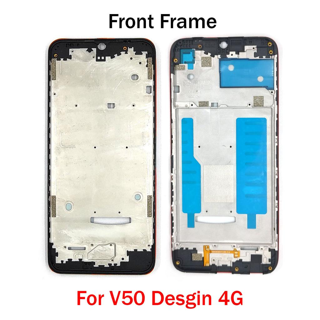 Middle Frame For ZTE Blade V50 V60 Design Smart 4G V70 Max CD Front Frame Housing Bezel Plate Repair Parts
