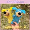 Plush Dog Toy With Sound For Small Dogs Chewing And Teething Relief