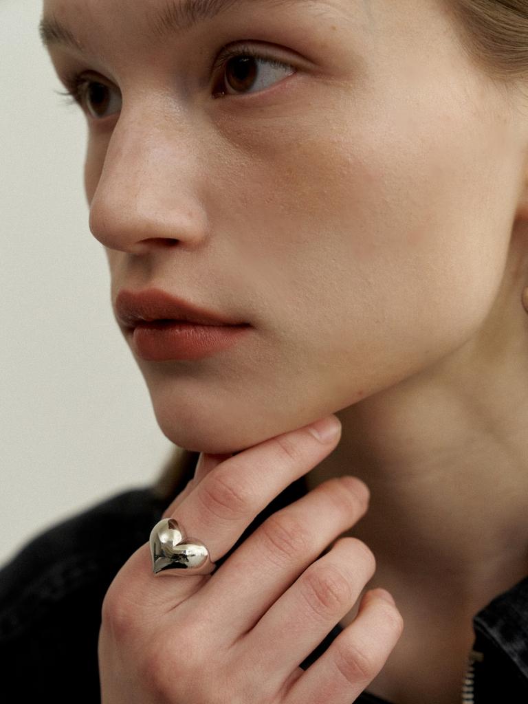 Love Me Monster Volume Heart Ring