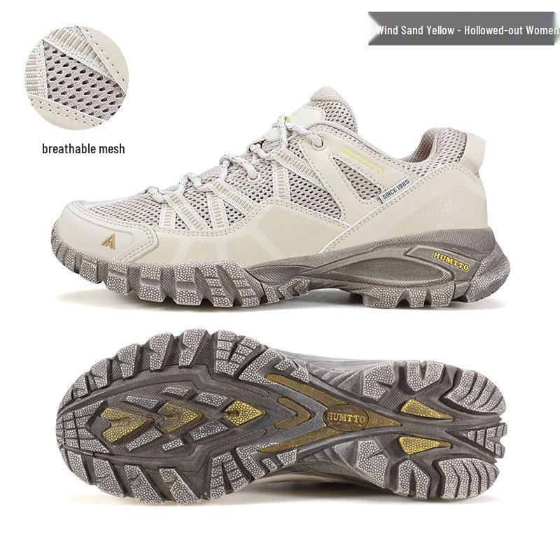 Scarpe da Escursionismo Impermeabili Leggere da Donna - Antiscivolo, Calzature per Trekking e Arrampicata Outdoor per Primavera/Autunno