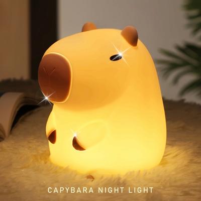 1PC Night Light Children's Gift Rechargeable Advanced Sense Bedroom Induction Silicone Light