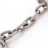Louis Vuitton Portocre Key Ring M01192 LV Initials Silver Metallic Unisex Used