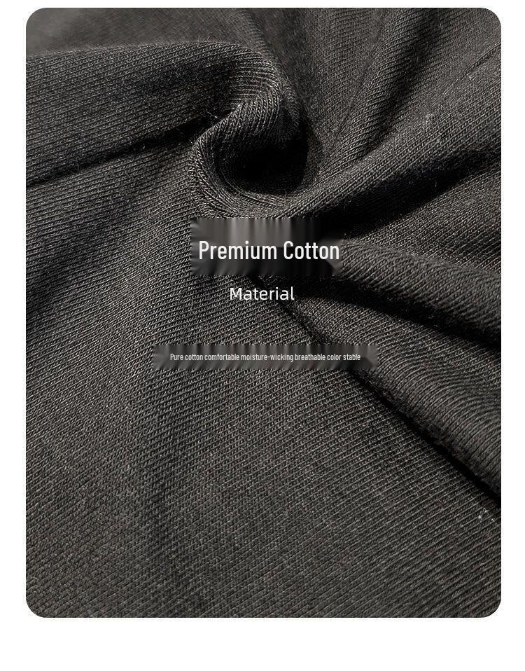 Original Men's Pure Cotton Boxer Briefs with U-Shape Pouch