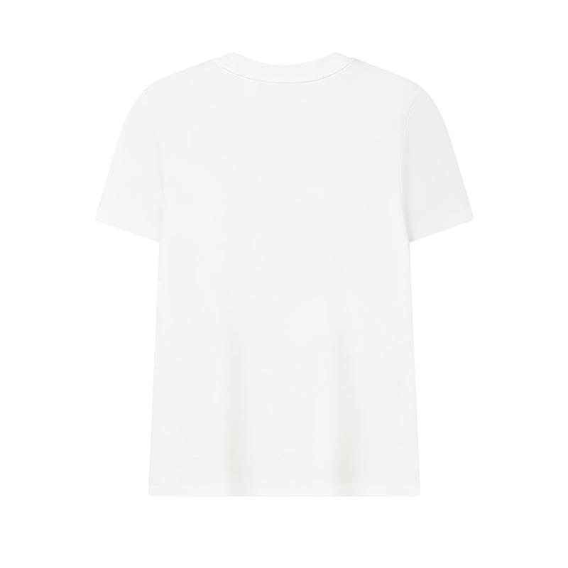 Fila Original Surf Balloon T Classic Simple Embroidered Logo Cat Retro Sports Casual Versatile Comfortable Short Sleeve T-Shirt F51W619101FWT