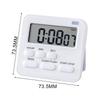 Adjustable LCD Display Desktop Egg Timer Digital Timer Stopwatch Kitchen Timer Electronic Alarm Clock