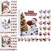 Christmas Countdown Calendar With Snowman Acrylic Ornaments For Holiday Gift Exchange