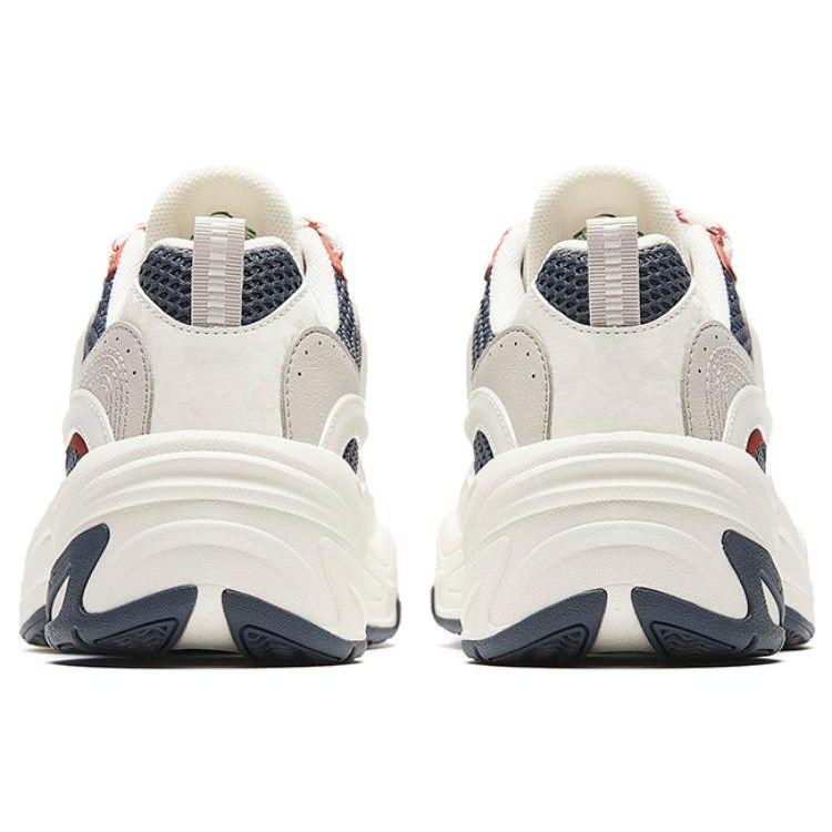 Anta Comfortable Lightweight Versatile Durable Low-Top Casual Shoes Women Sneakers Gray White 122348850-1