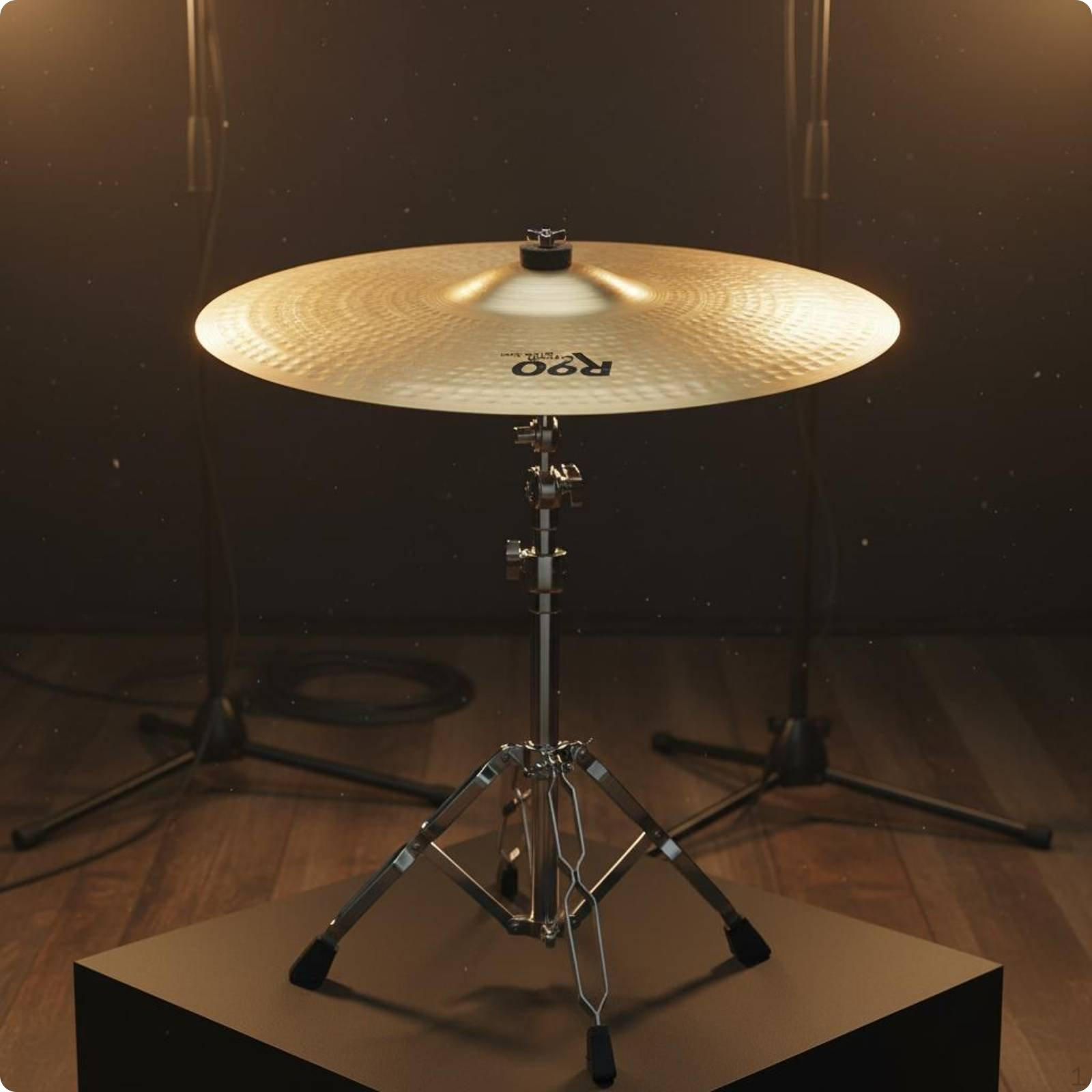 Crash Cymbal Balanced Sound Hihat Percussion Instrument for Drum Set, Stage, Music Studio 14 16 Inch Crash Cymbal