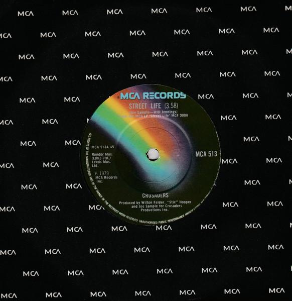 

7inch Record CRUSADERS - Street Life / Hustler MCA513 MCA Records 1979 UK Jazz Used