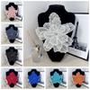 DIY Polyester Fibre Chest Flower Colorful Multi-layer Sequin Dress Decoration Embroidery Applique Clothing Fabric Clothing