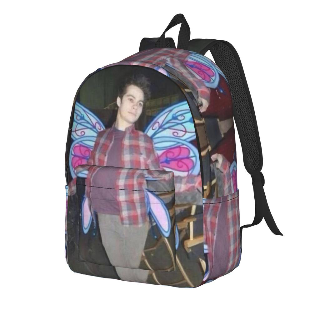 Dylan Obrien Actor Backpack for Men Women Cool High School Work Daypack  Laptop Computer Shoulder Bag Gift