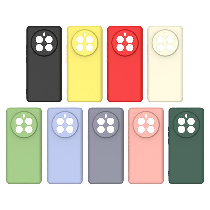 Applicable To OPPO Realme NEO7 Anti-liquid Silicone Mobile Phone Case OPPO RENO 13F 5G Solid Color Dirt-resistant