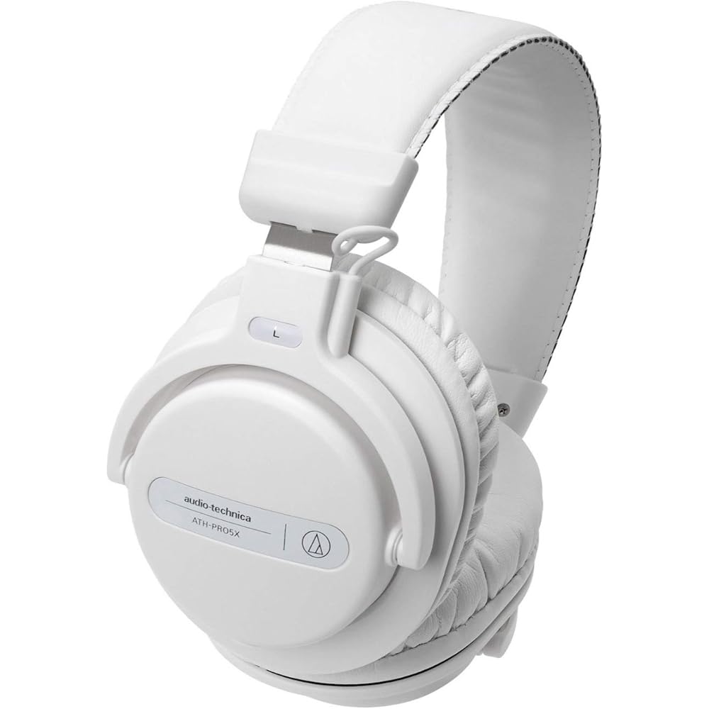 Audio-Technica ATH-PRO5X WH Headphones Wired DJ Sealed White
