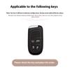Car Alloy Key Case Key Bag Shell Key Chain Jeep Grand Cherokee Wrangler JK Renegade Patriot CommanIder Compass Gladiator Wagoneer