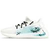 adidas Originali Yeezy Boost 350 V2 Resistenti all'Abrasione Resistenti all'Abrasione Scarpe Basse Casual Unisex Bianco HQ6316(Team373-BOX)