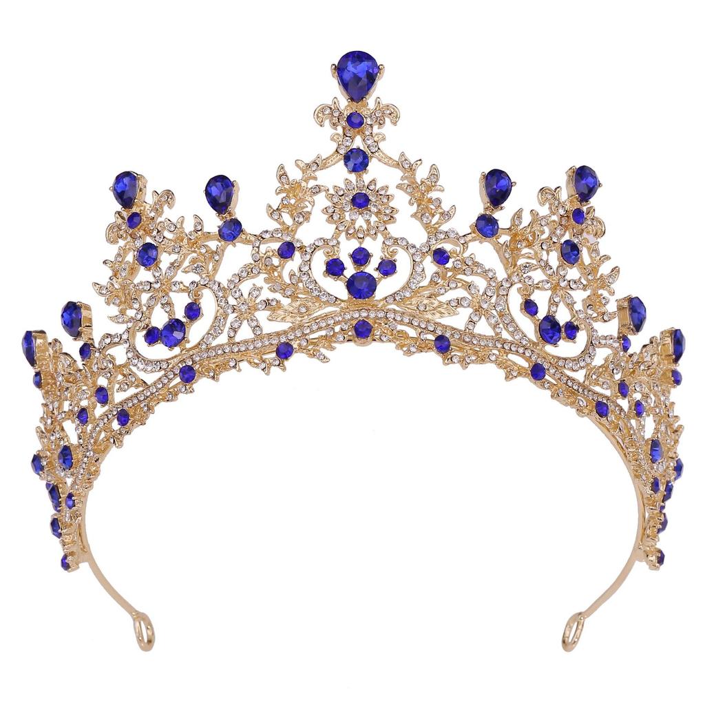 New Fairy Princess Rhinestone Crown Bride Wedding Dress Wedding Dress Dinner Photo Studio Travel Photography Style Crown Hair Accessories