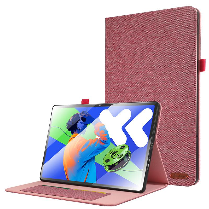 For Xiaoxin Pad Pro 12.7 2025 Case Soft Fabric Flip Stand Tablet Shell For Coque Lenovo Xiaoxin Pad Pro 2025 12.7 Inch Case Etui