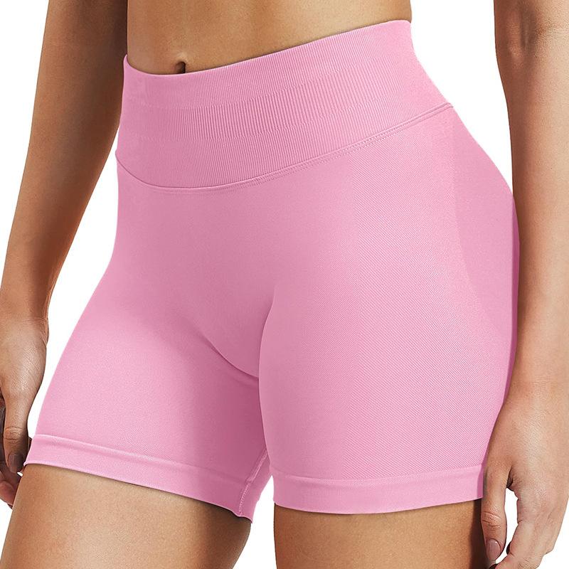 Sports Shorts Summer Women's Peach Hip Lift Sports Yoga Shorts Running Fitness High Elastic Tight Yoga Pants