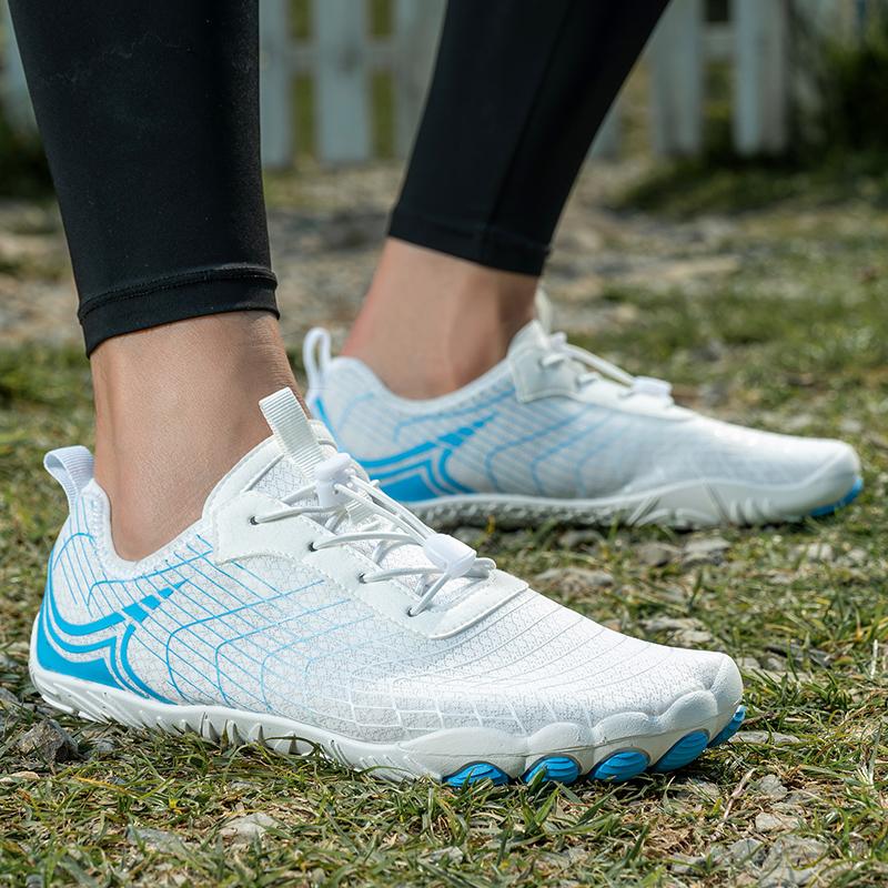 

2025 New Style Water Shoes Men Women Barefoot Water Shoes Outdoor Beach Upstream Wading Swimming Shoes Unisex Water Sports Shoes 36 белый