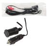 LogiLink Cigarette Lighter Extension Cable 3m, 12V, Fuse, Black, for Car