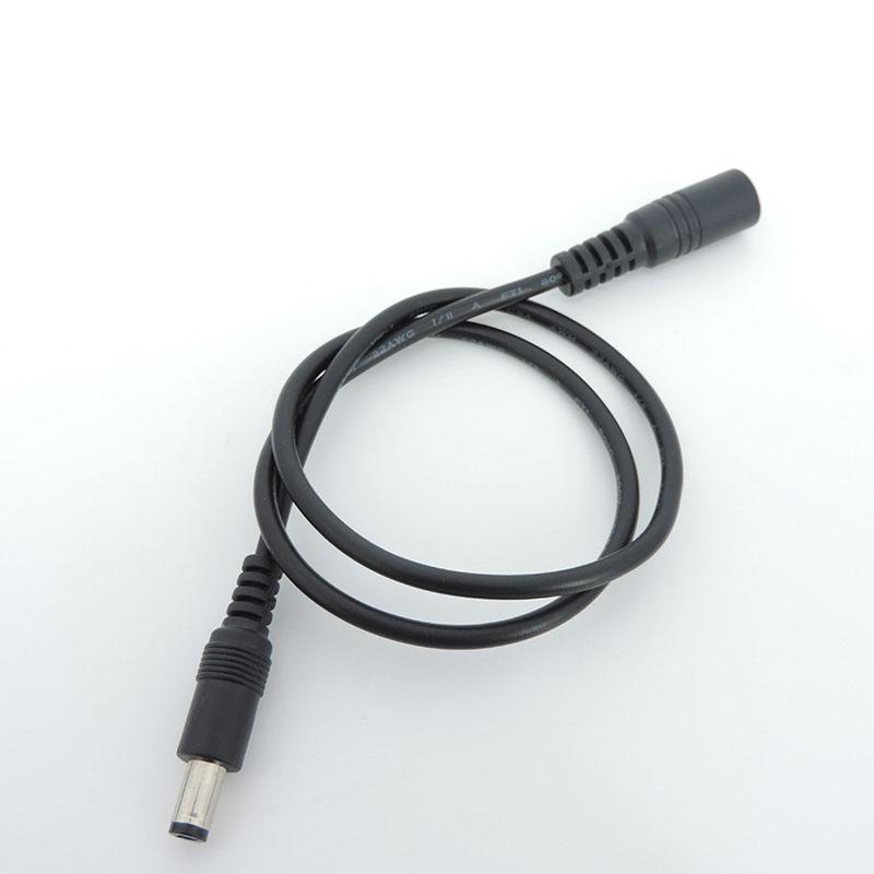 0.5M/1.5m 5m 10M DC Female To Male 5A 20awg Power Jack Supply Cable Plug Extension Connector Adapter Cord 5.5x2.1mm for Strip
