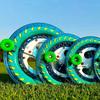 Sand Swallow Kite Hollow Wheel Kite Winder Fire Wheel Rope Flying Handle Tool Rope Outdoor Round Blue Kite Thread