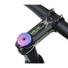 Mountain Bike Headset Cover Titanium Alloy 28.6mm Compatible for Road Mountain Bikes Lightweight Durable woohoo