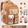 School Bag Cartoon Children's School Bag Primary and Secondary School Students Girls Boys and Girls Lightweight Burden Reduction Large Capacity