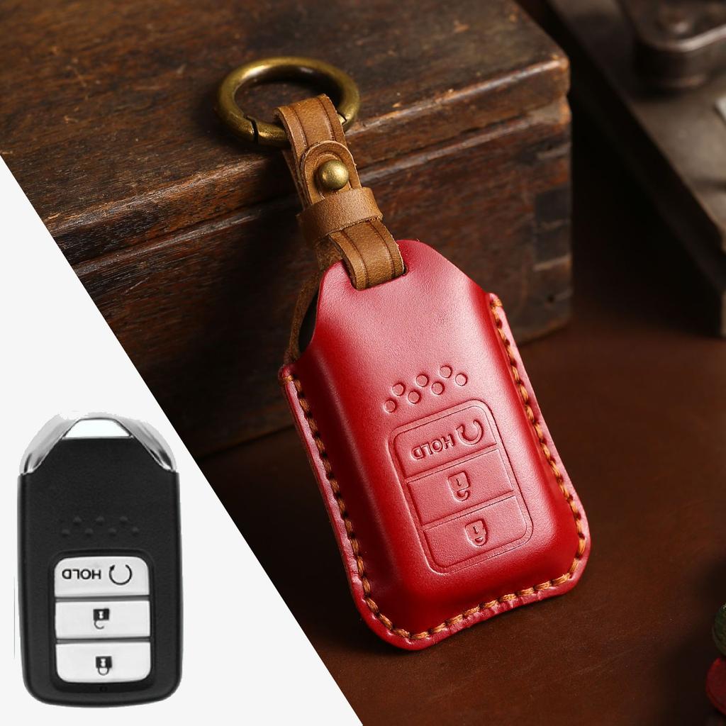 Suitable for Honda key case CRV Lingpai XRV 10th generation Civic Accord Crown Fit leather car key case