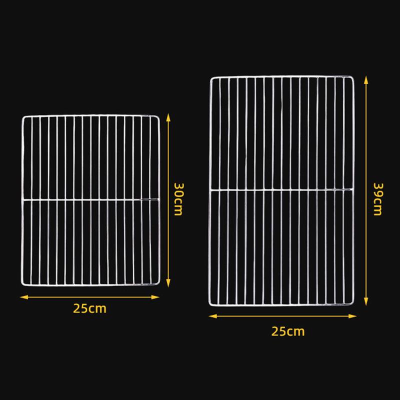 

Stainless Steel Outdoor Charcoal Grill Mesh - Custom BBQ Rack for Picnics and Household Use