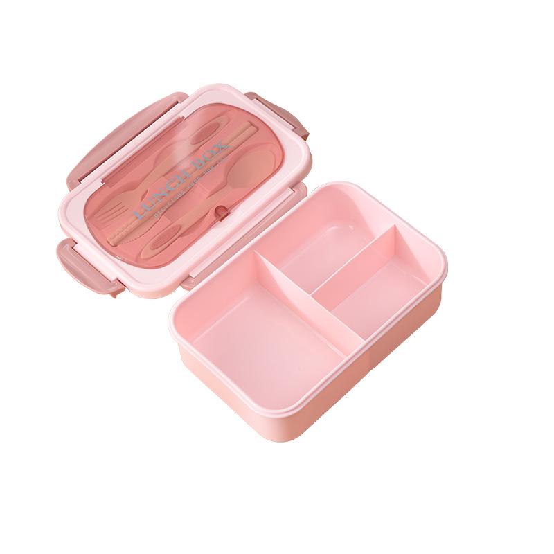 

304 Stainless Steel/Plastic Insulated Lunch Box with Sealed Fresh-Keeping Lid.